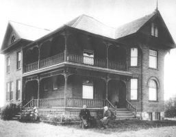 Henry Smith Bulmer's house in Wellesley Township