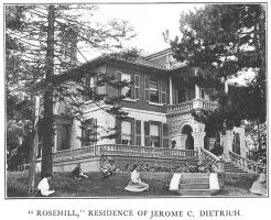 90 Kenmore Ave home of Jerome C. Dietrich