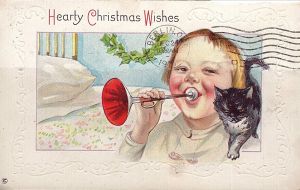 Ward Israel Christmas Card 1913
