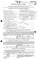 Dingwall, Harry Alexander - Attestation papers pg 1.gif