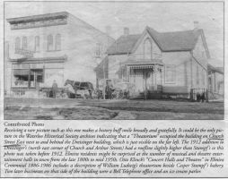 Stumpf Bakery Church St. East, Elmira, Ontario bef 1912