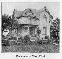 Pfaff residence 1903 Elmira