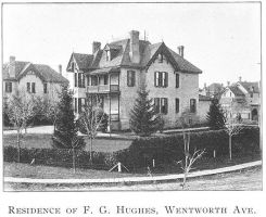 Residence of F. G. Hughes, Wentworth Ave., Cambridge, Ontario