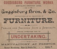 Directory advertizement 1884-1885