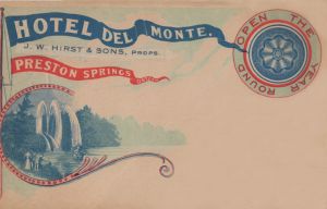 Hotel Del Monte Postcard 1904