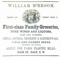 William McBroom Groceries