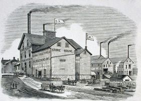 Charles Kreutziger's Lorne Roller Mill in Heidelberg, Ontario