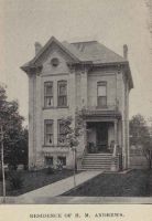 Residence of H. M. Andrews 1897 Kitchener, Ontario