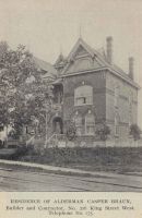 residence of Casper Braun, 1897 Kitchener, Ontario