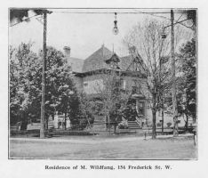 Frederick St. 0154 - House - Qunne Anne Revival - brick - 2 storey <font size="2" color="blue">Gone </font> Kitchener