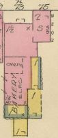 1924 Insurance map of Berges & Shelley Bakery