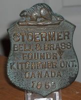 1955 Stoermer Bell and Brass Foundry