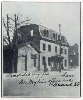 46 Frederick St., Kitchener, Ontario.  Home of Dr. Mylius