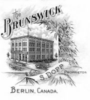 Brunswick Hotel postmarked 1941