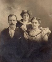 William James and Crescentia Thersia Grace Koller with daughter Stella