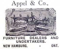 Charles Appel's Advert in 1896