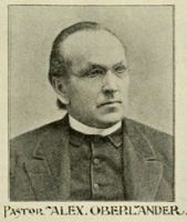Rev. Carl Friedrich Alexander "Alexander" Oberlander