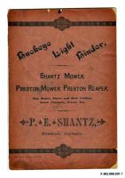 P. E. Shantz catalog