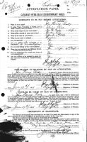 Ratz, John Henry WW1 attestation papers pg 1.gif