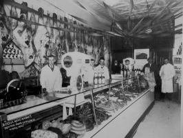 Berdux Brothers 35 King St. N., Waterloo and Berdux Meat Market 95 King St. W., Kitchener